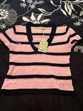 Jersey rosa y negro camaleónica