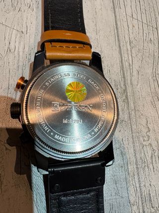 Relojes Curren y Forsining Marrón y Negro