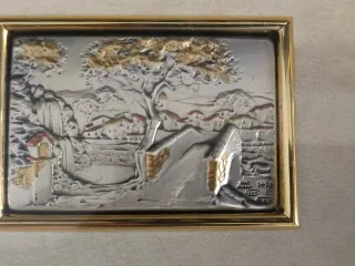 Quadri in argento numerati in argento