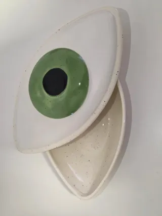 Joyero decorativo ojo verde