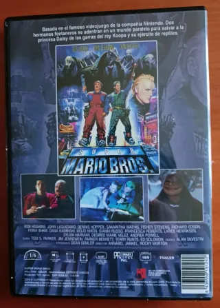 Super Mario Bros DVD