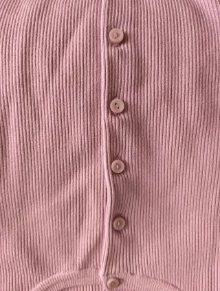 Chaqueta Zara rosa/lila botones talla L