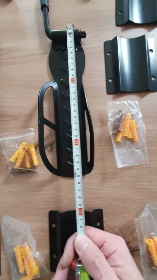 Soportes Pared Bicicleta (2uds) + Tacos