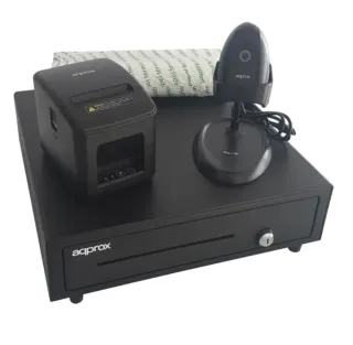 Caja Registradora Aprox con Impresora y Escáner