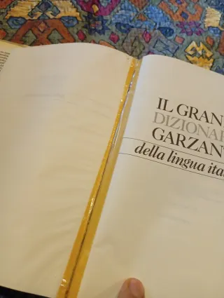 Dizionario Garzanti lingua italiana 1987