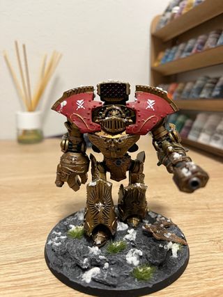 Telemon Custodes Resina Pintado