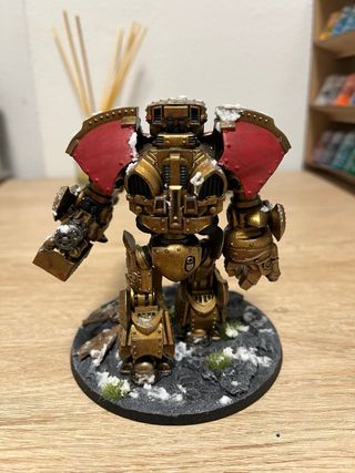 Telemon Custodes Resina Pintado