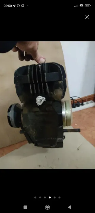 Motor Derbi Variant SLE Botón Rojo