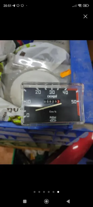 Motor Derbi Variant SLE Botón Rojo