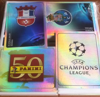 390 Cromos Panini Champions League 2011/2012