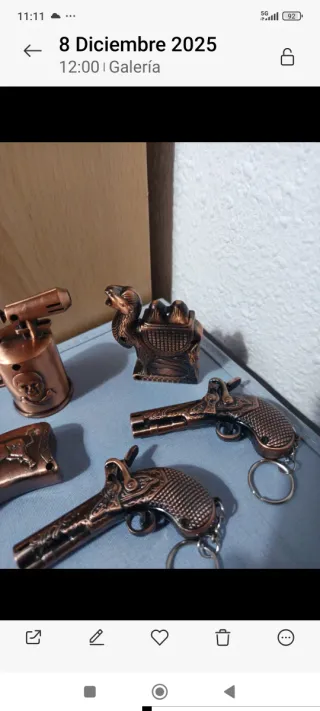 Set di accendini vintage (nuovi)