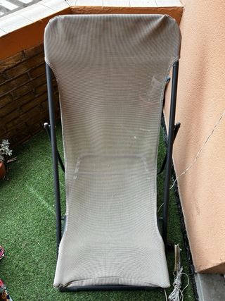 3 Sillas Terraza Reclinables