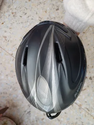 Casco esquí niño Alpina 52-56 cm