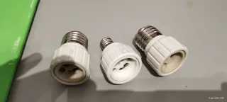 Adattatore GU10 ceramica/plastica