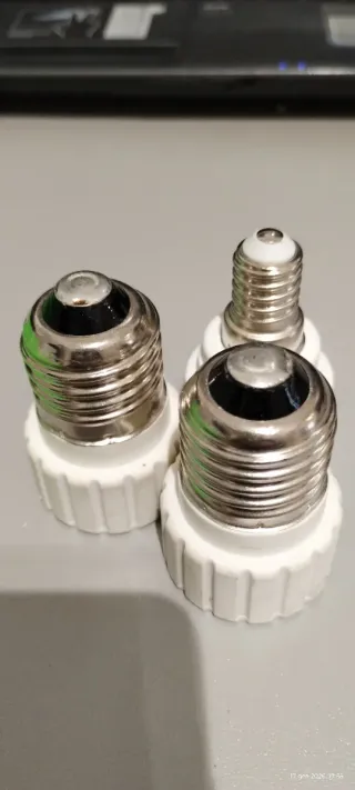 Adattatore GU10 ceramica/plastica