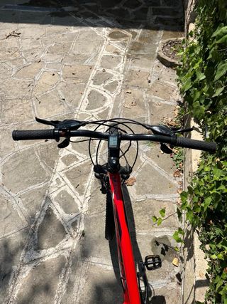 Bicicleta de Montaña Roja