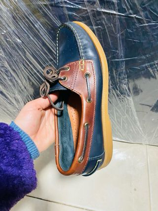 Zapatos náuticos piel hombre talla 41 de piel