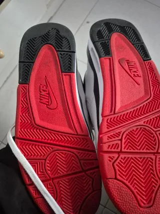 Nike Air Flight blancas y rojas