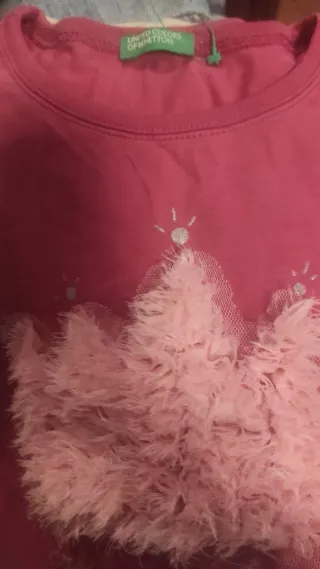 Lote 10 euros, niña 7 a 8 años,6 piezas de ropa.