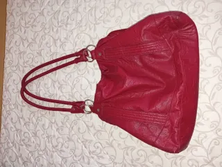 Bolso granate estilo vintage
