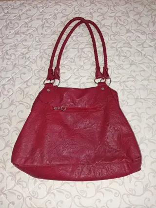 Bolso granate estilo vintage