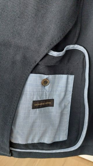 Americana Massimo Dutti Azul Primavera/Verano