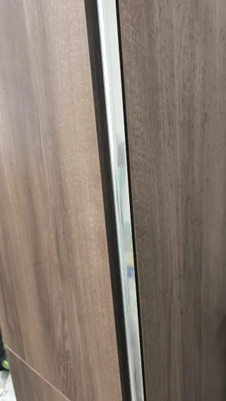 Columna de baño madera y metal