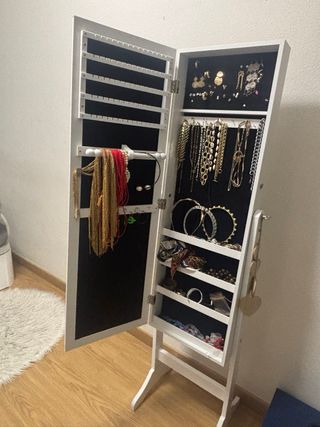 Espejo Joyero Blanco