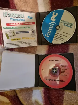 Lote CD-ROM Software Clásico PC (Win 95/98/XP)