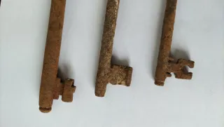 Lote 3 llaves antiguas grandes