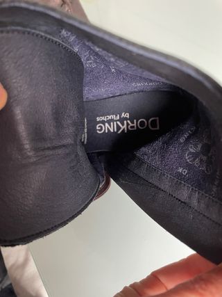 Botas de piel con cordones