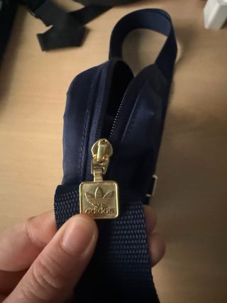 Bolso Bandolera Adidas Azul y Blanco
