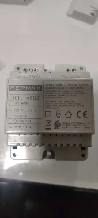 Fuente de Alimentación Fermax REF 4802 12V