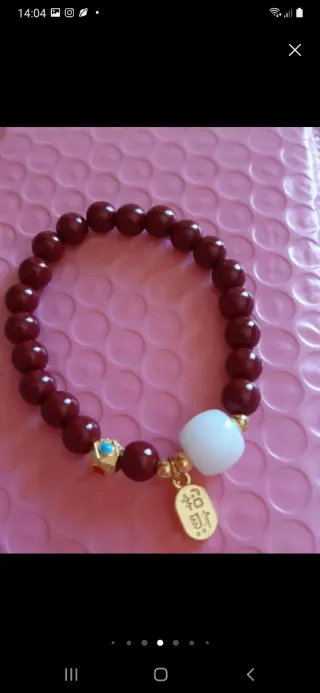 Pulsera Cinabrio Nafu Nueva