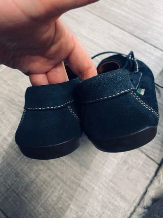 Zapatos náuticos Rothco azul ante