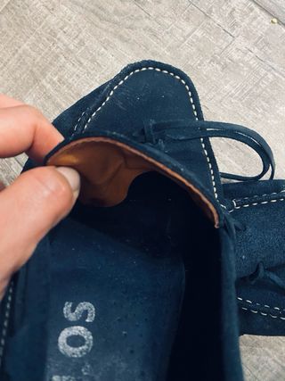 Zapatos náuticos Rothco azul ante