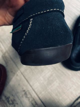 Zapatos náuticos Rothco azul ante