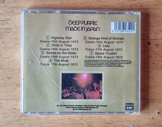 Deep Purple Made in Japan CD