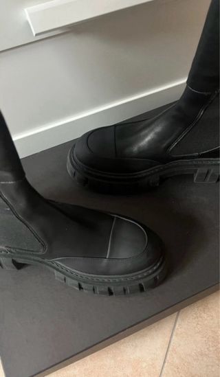 Stivali alti donna neri