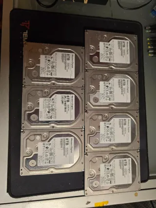 7 Discos Duros Western Digital 8TB 3.5