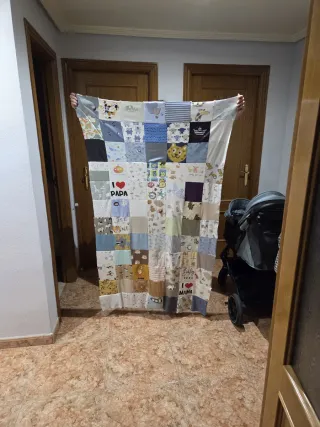 Manta patchwork bebé