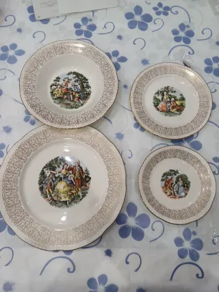 4 piatti americani anni '30