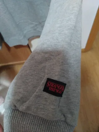 Sudadera Stranger Things Gris