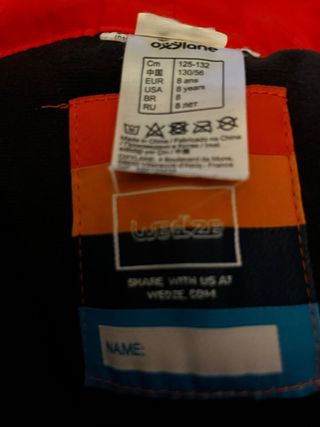 Traje de esquí para niño