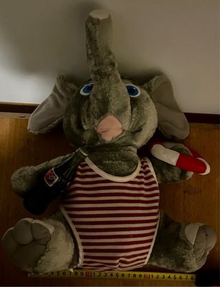 Peluche Elefante Coca-Cola