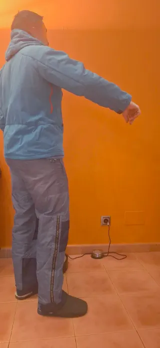 Chaqueta Mammut azul con chaqueta Interior 2x1