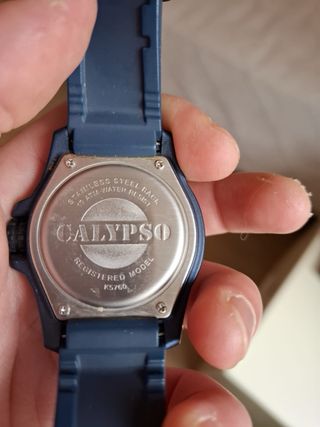 Reloj Calypso Azul y Rojo