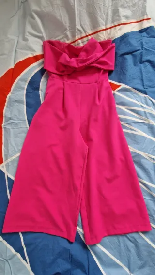 Mono rosa palabra de honor lazo culotte