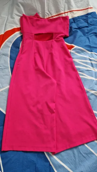 Mono rosa palabra de honor lazo culotte