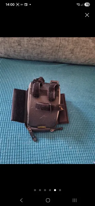 Bolsa para cuadro o tija de bicicleta BASECAMP